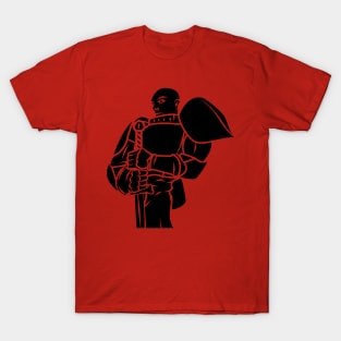 Knight Paladin (Black): A Fantasy Design T-Shirt